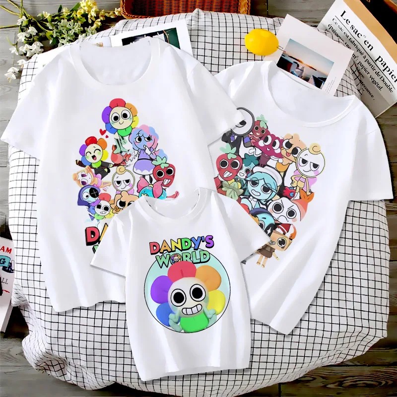Dandys World T Shirt Kids father mother Fashion Ca..