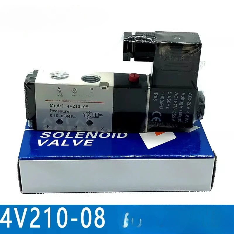 AIRTAC ̵ַ  4V110-06 4V210-08 DC24V AC220V..