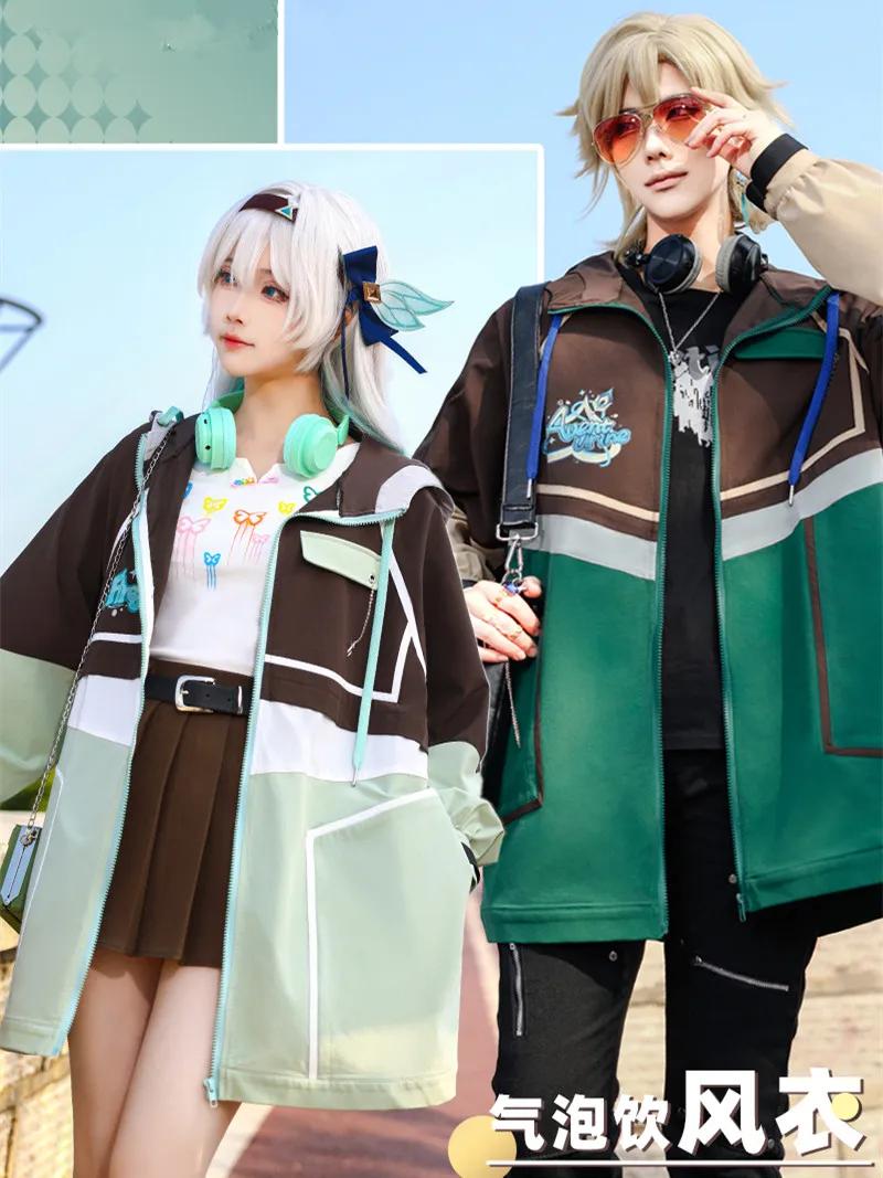 Aventurine Firefly Cosplay Fan Derived Clothing Ja..