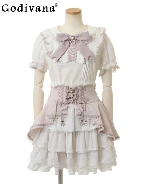 Japanese Lliz Shirt Summer New Women`s Mine Mass-P..